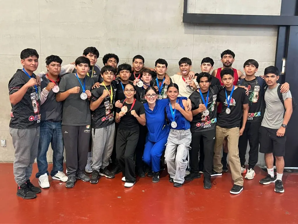 Boxeadores nayaritas obtienen 18 medallas en el Torneo Internacional Sur Sureste Oaxaca 2025