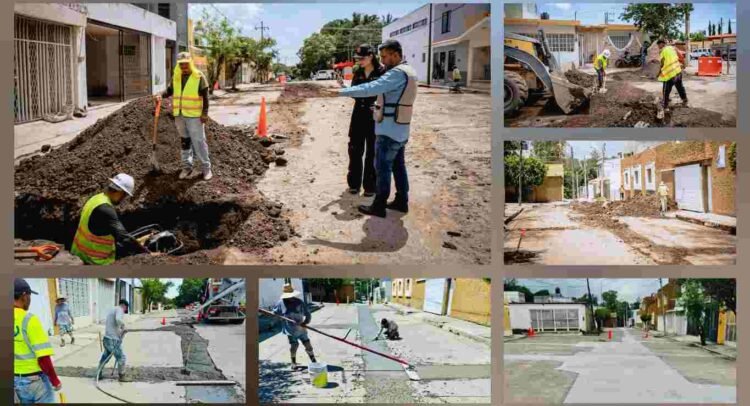 Terminó la rehabilitación del drenaje sanitario en la colonia Lindavista, informa Geraldine Ponce